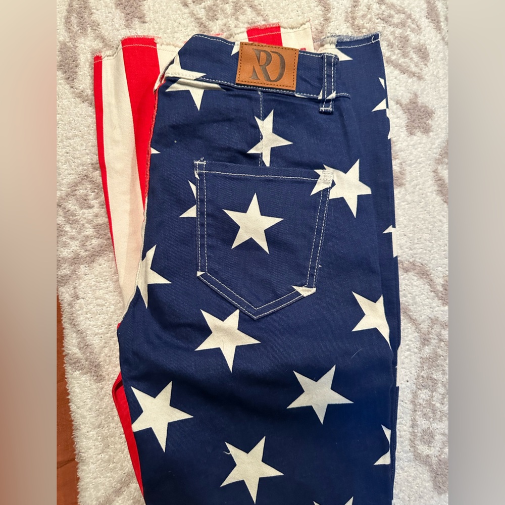 American flag jeans